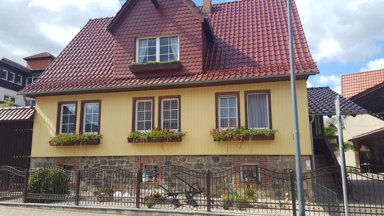 Harzer Bauernhof Lägenhet Thale Exteriör bild